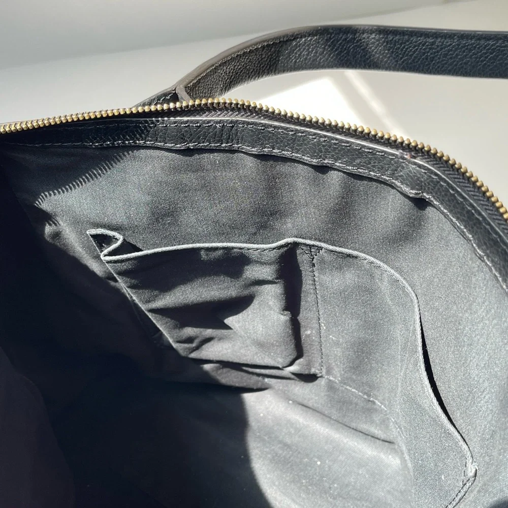 Fossil Leather Tote Bag